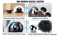 4pc-Self-Adhesive Casters for Furniture & Appliance