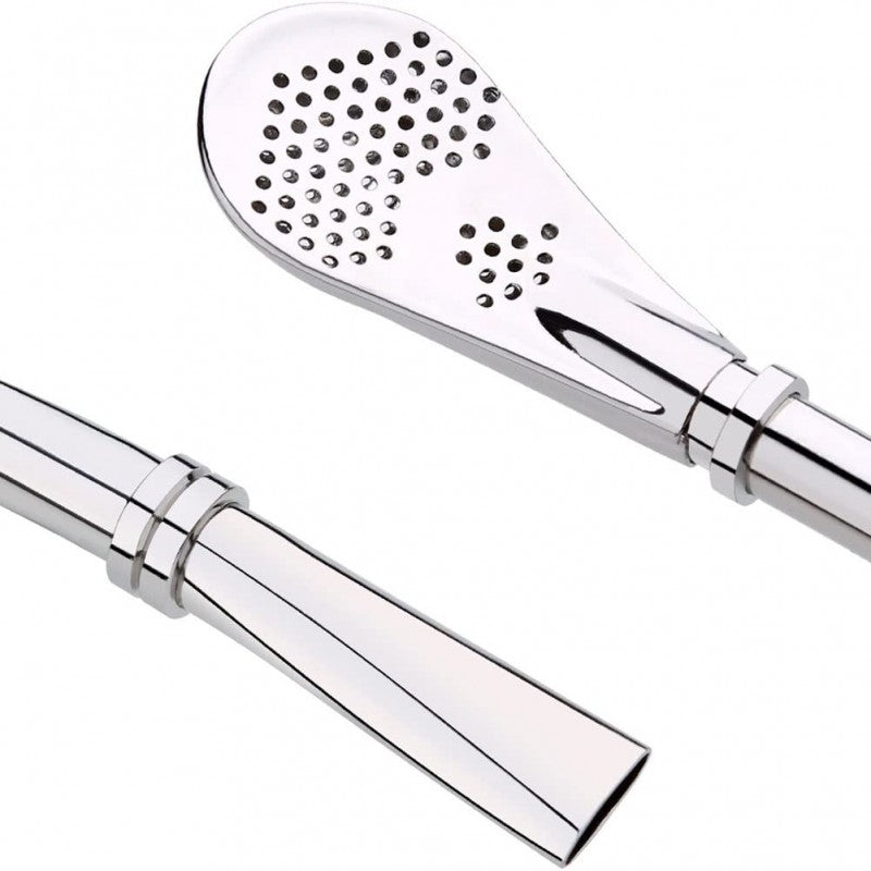 Stainless Steel Straw Filter Spoon