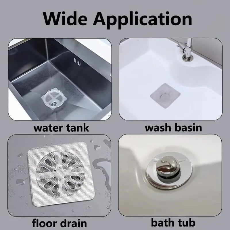 Multi-Purpose Drain Filters for Kitchen & Bathroom