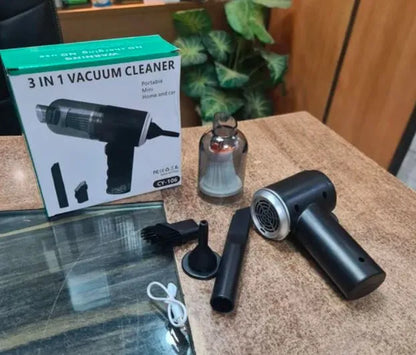 3 in 1 Mini Rechargeable Vacuum Cleaner