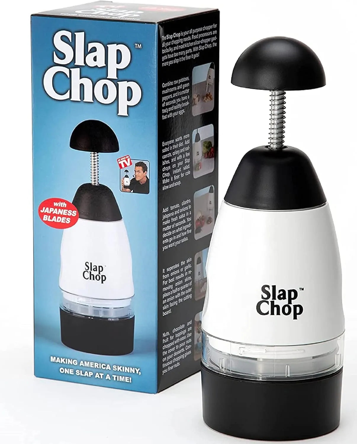 Stainless Steel Slap Chop Vegetable Slicer