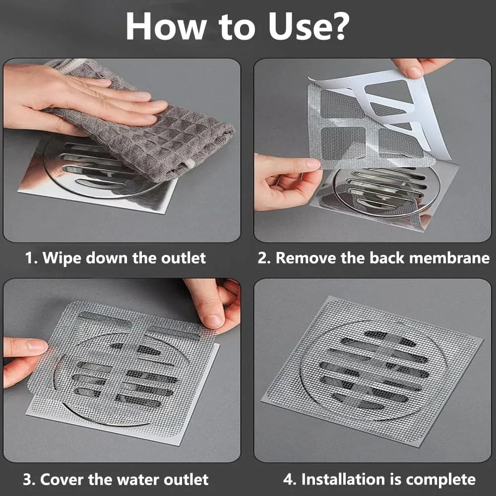 Multi-Purpose Drain Filters for Kitchen & Bathroom