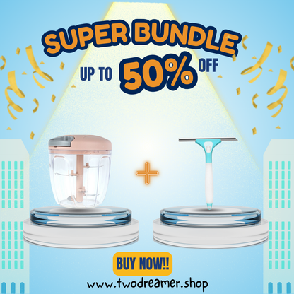 Window Cleaning Spray Wiper Manual Chopper