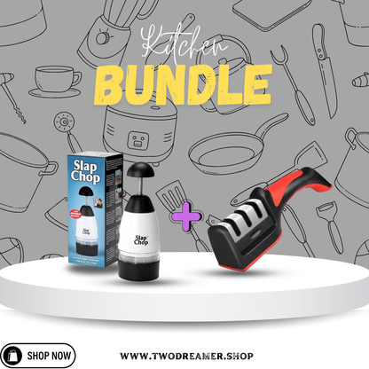 KNIFE SHARPNER Stainless Steel Slap Chop Vegetable Slicer