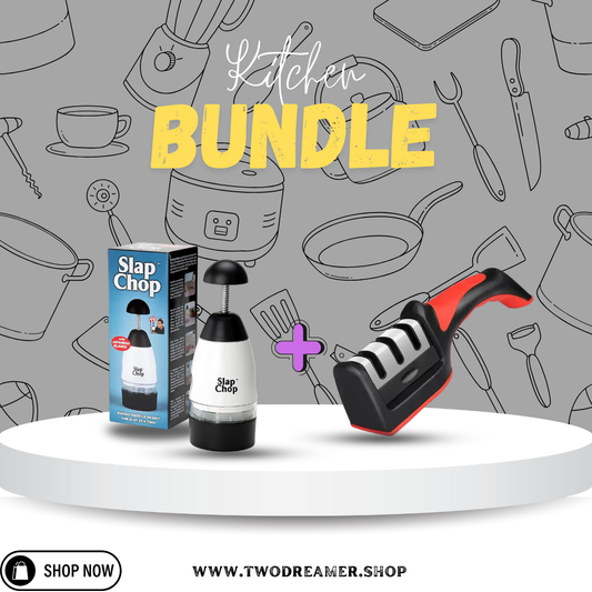 KNIFE SHARPNER Stainless Steel Slap Chop Vegetable Slicer