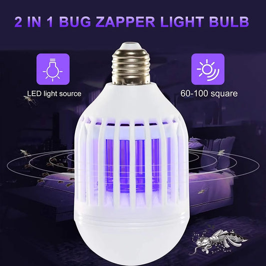 Mosquito Killing Lamp Bug Zapper Light Bulb