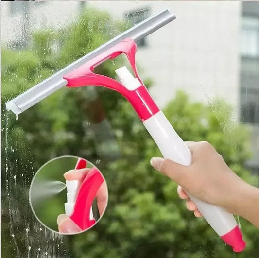 Window Cleaning Spray Wiper