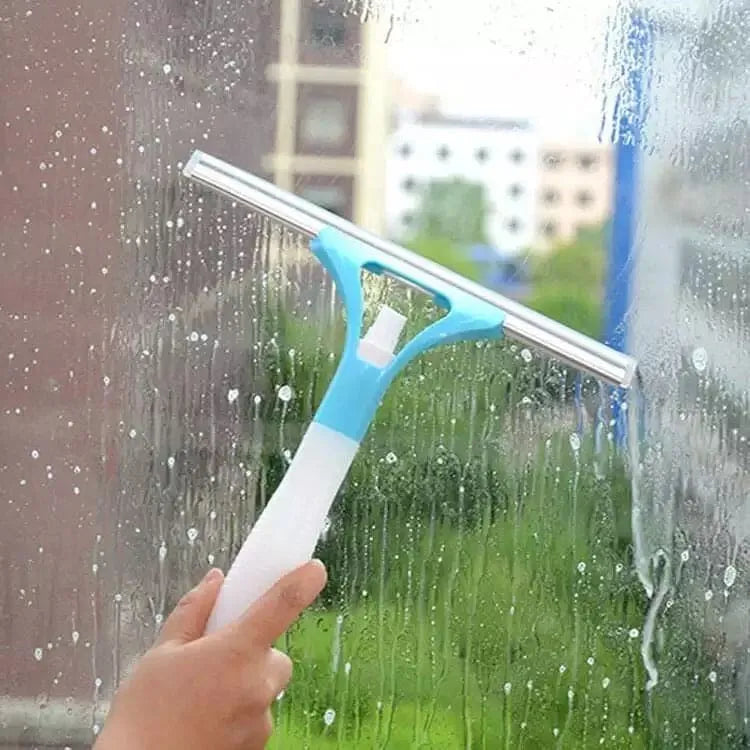 Window Cleaning Spray Wiper