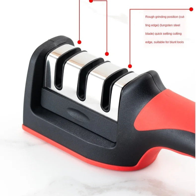 KNIFE SHARPNER Stainless Steel Slap Chop Vegetable Slicer