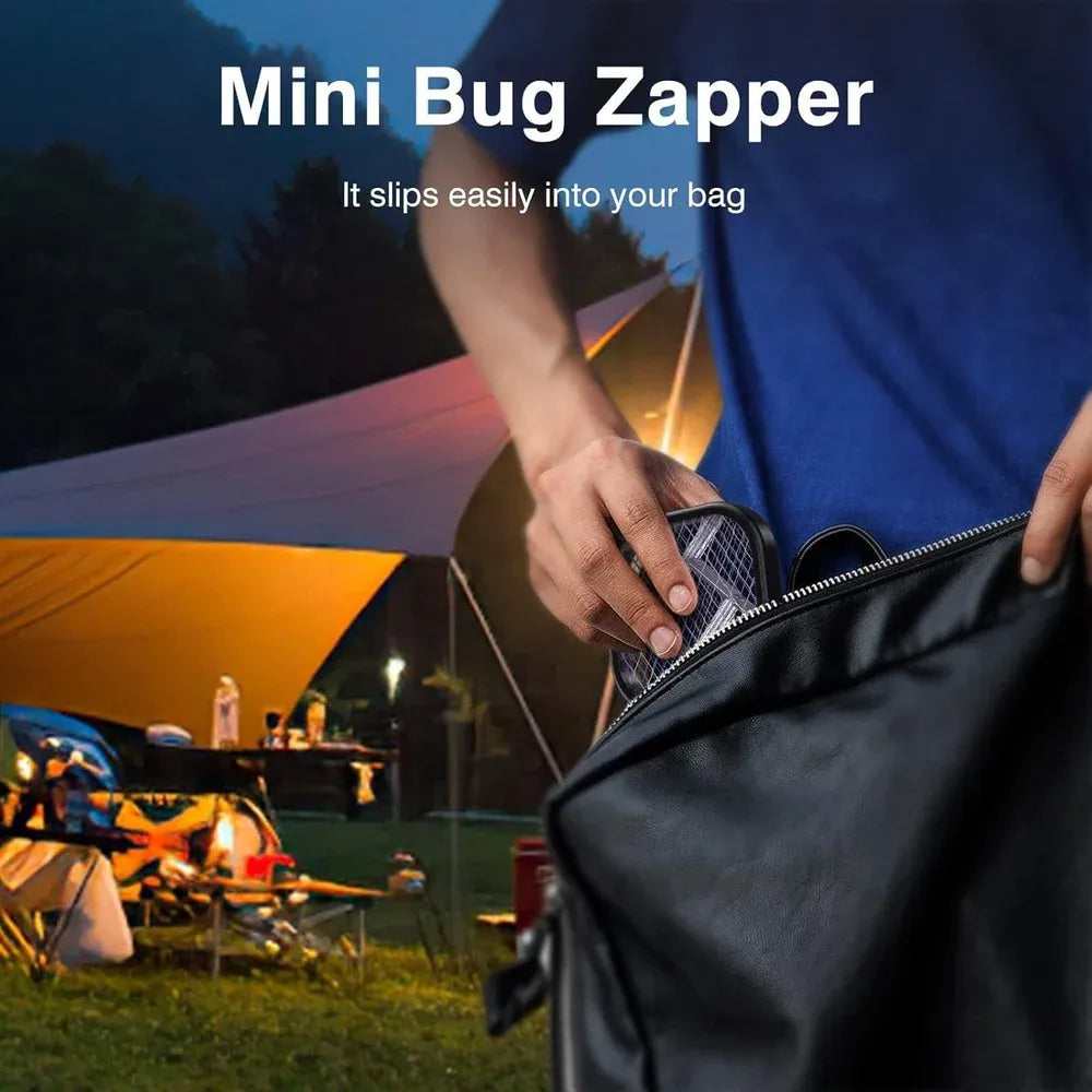 Mini USB portable mosquito racket